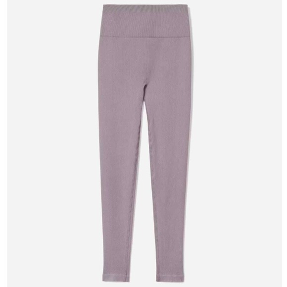 Everlane Pants - NEW EVERLANE The Seamless ribbed leggings DUSTY LAVENDER WOMEN XL/XXL